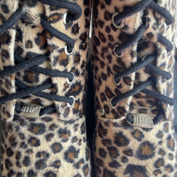 DELiA*s Leopard Platform Boots - Picture 3 of 5